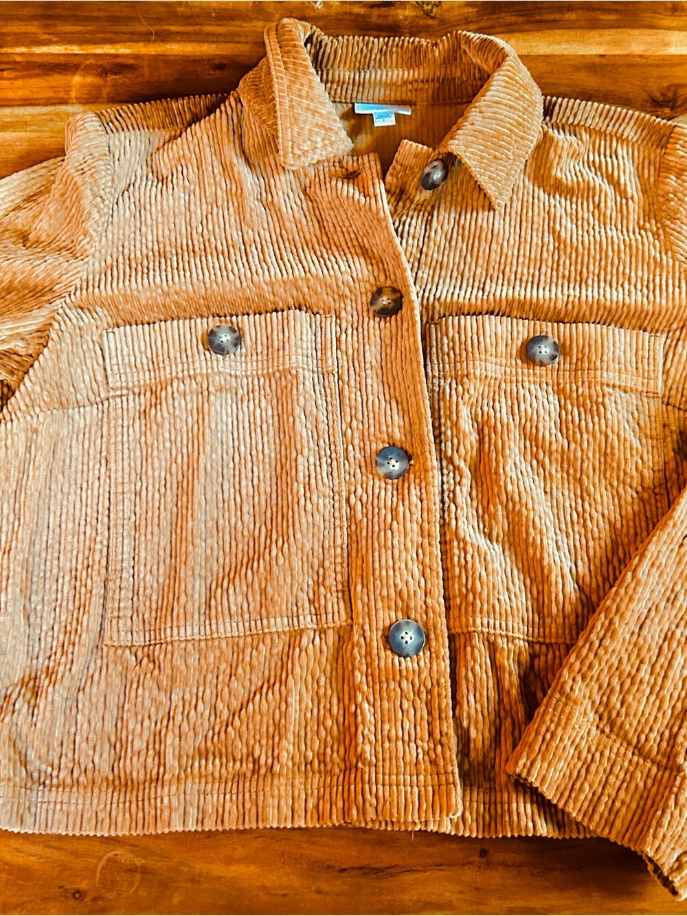 J.JILL Corduroy Button-Front Jacket